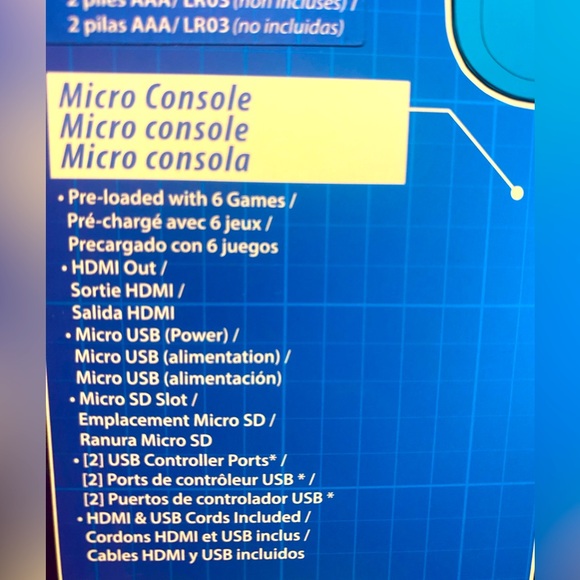 NWT 🌟 MegaMan Collection Arcade Wireless gaming set includes 6 games! - Picture 2 of 6